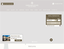 Tablet Screenshot of farnhamestate.ie